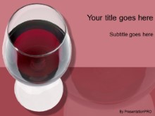 Download glass of red PowerPoint Template and other software plugins for Microsoft PowerPoint