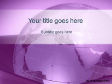 Download corporate globe purple PowerPoint Template and other software plugins for Microsoft PowerPoint