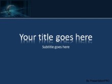 Global 0205 PPT PowerPoint Template Background