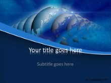 Global Reflection PPT PowerPoint Template Background