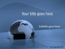 Download high tech globe PowerPoint Template and other software plugins for Microsoft PowerPoint