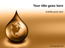Download waterdrop globe orange PowerPoint Template and other software plugins for Microsoft PowerPoint