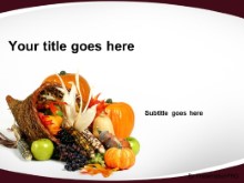 Download autumn cornucopia grape PowerPoint Template and other software plugins for Microsoft PowerPoint