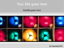Download chirstmas bulbz PowerPoint Template and other software plugins for Microsoft PowerPoint
