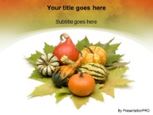 Download fall pumpkins PowerPoint Template and other software plugins for Microsoft PowerPoint