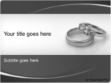 Download wedding rings PowerPoint Template and other software plugins for Microsoft PowerPoint