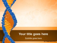 Download dna balls orange PowerPoint Template and other software plugins for Microsoft PowerPoint