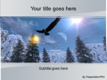 Download winter eagle PowerPoint Template and other software plugins for Microsoft PowerPoint
