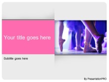 Download ballet dance PowerPoint Template and other software plugins for Microsoft PowerPoint