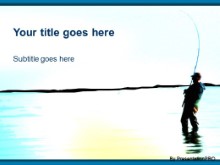 Download gone fishin PowerPoint Template and other software plugins for Microsoft PowerPoint