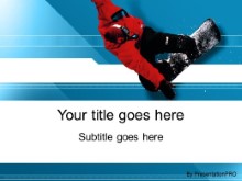 Download snowboarding PowerPoint Template and other software plugins for Microsoft PowerPoint