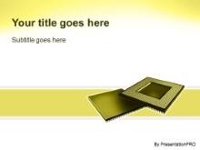 Download semiconductor gold PowerPoint Template and other software plugins for Microsoft PowerPoint