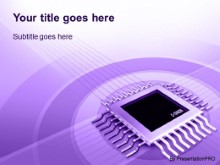 Download tech chip purple PowerPoint Template and other software plugins for Microsoft PowerPoint