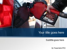Download pumping gas blue PowerPoint Template and other software plugins for Microsoft PowerPoint