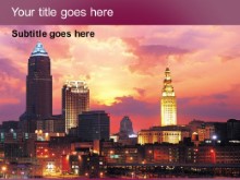 Download cleveland PowerPoint Template and other software plugins for Microsoft PowerPoint