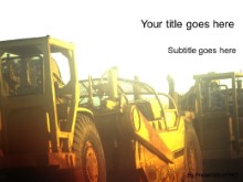 Download tractor glow PowerPoint Template and other software plugins for Microsoft PowerPoint