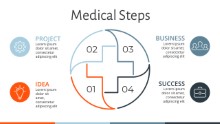 PowerPoint Infographic - Medical Steps 9