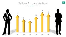 PowerPoint Infographic - 095 - Arrows Bar Graph