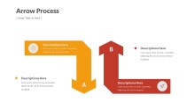 PowerPoint Infographic - Arrow Process Infographic Layout