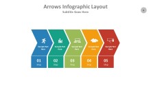 PowerPoint Infographic - Arrows 006