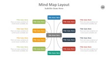 PowerPoint Infographic - Mind Map 100