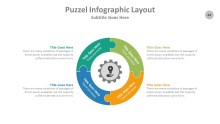 PowerPoint Infographic - Puzzle 044