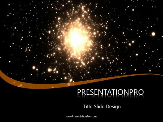 Abstract 0934 PowerPoint Template title slide design