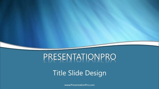 ABSTRACT 0028 Widescreen PowerPoint Template title slide design