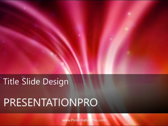 Abstract Light 2067 PowerPoint Template title slide design
