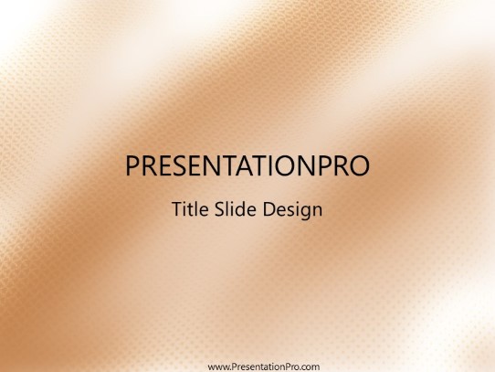Chainmail PowerPoint Template title slide design