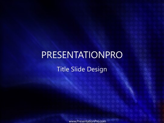 Checloth PowerPoint Template title slide design