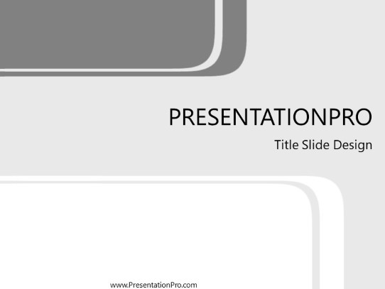 Floppy PowerPoint Template title slide design