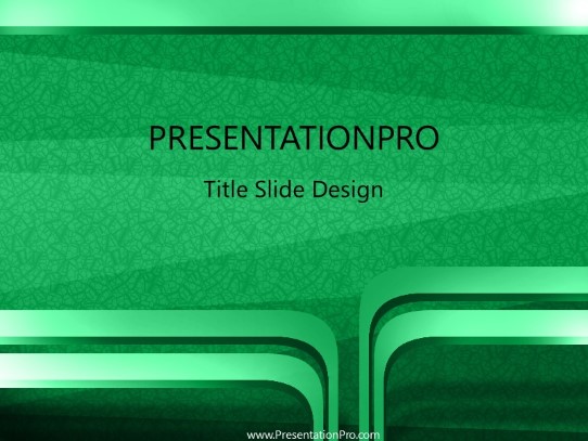 Floth PowerPoint Template title slide design
