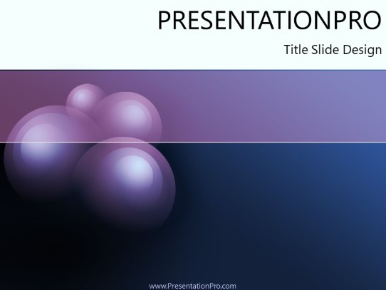 Grapy PowerPoint Template title slide design