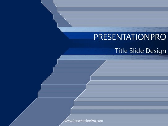 Infinitum PowerPoint Template title slide design