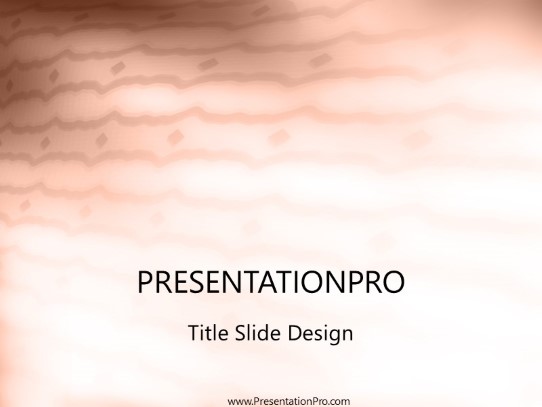 Material PowerPoint Template title slide design