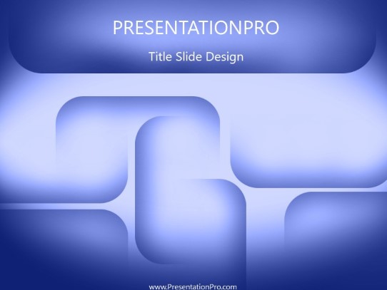 The Entity PowerPoint Template title slide design