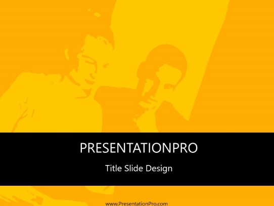 Vector1 PowerPoint Template title slide design