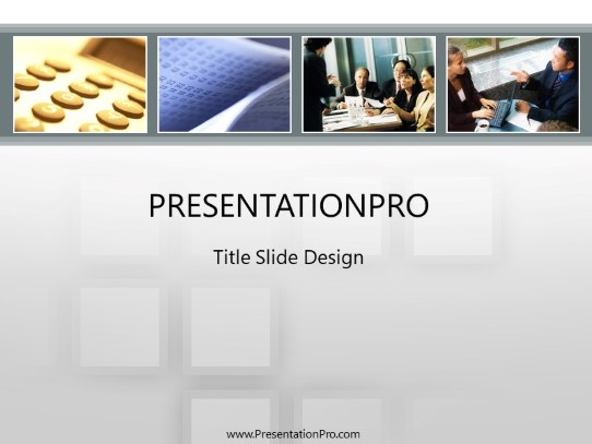 Traditional Account 03 PowerPoint Template title slide design