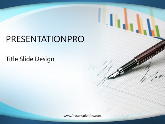 Business Analysis PowerPoint Template title slide design