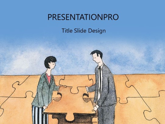 Concept03 PowerPoint Template title slide design