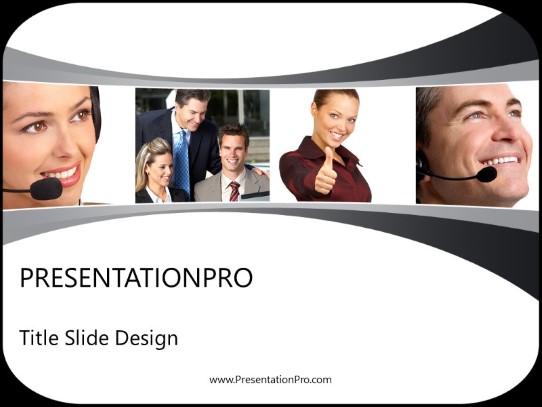 Busy Day 01 PowerPoint Template title slide design