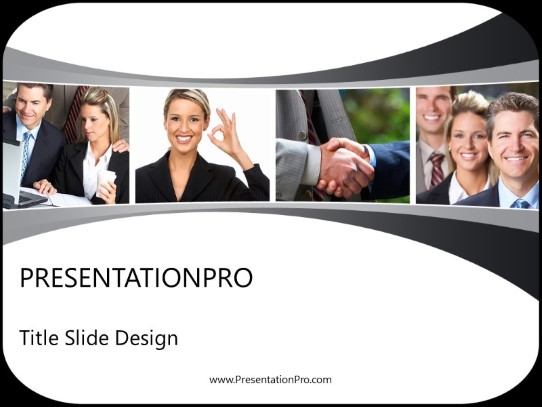 Busy Day 03 PowerPoint Template title slide design