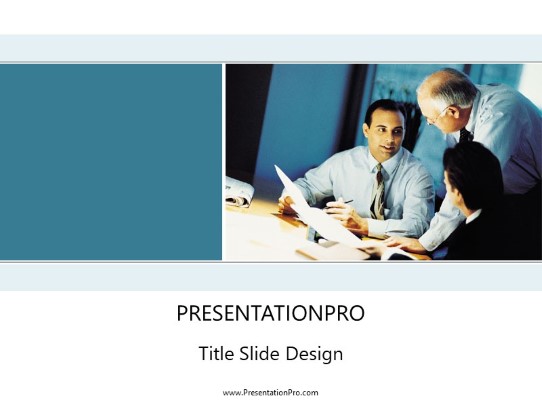 Meeting02 PowerPoint Template title slide design