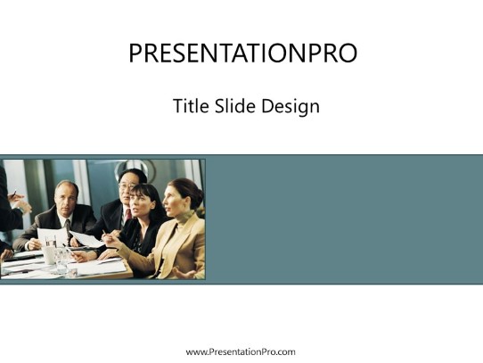 Min22 PowerPoint Template title slide design