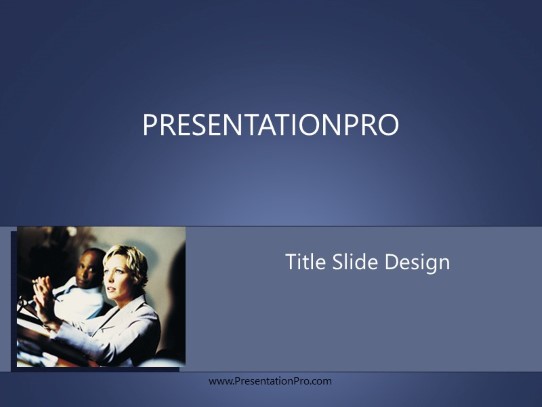 Min01 PowerPoint Template title slide design
