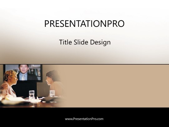 Min03 PowerPoint Template title slide design