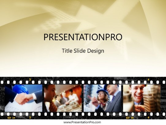 Engineers 01 PowerPoint Template title slide design
