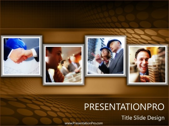 Engineers 07 PowerPoint Template title slide design