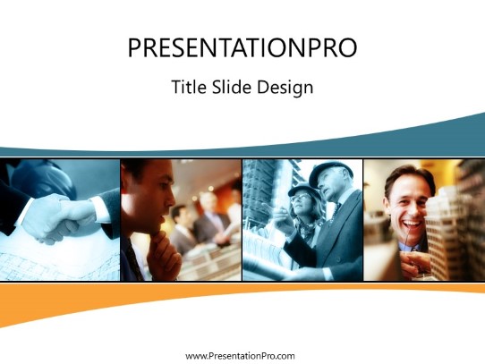 Engineers 09 PowerPoint Template title slide design